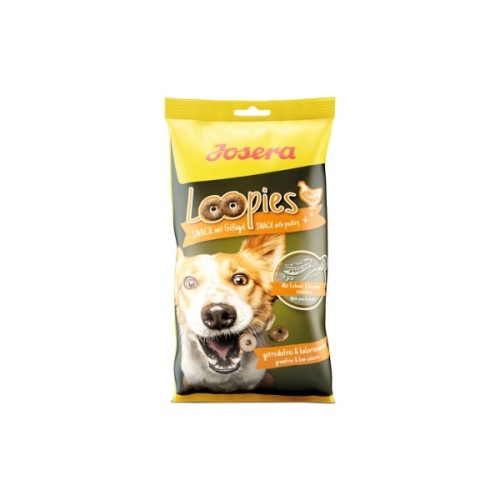Ласощі для собак Josera LOOPIES MIT LAMM 150 г (4032254746997)