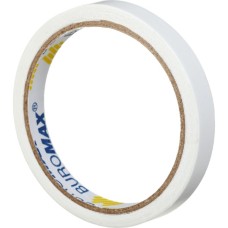 Скотч Buromax двосторонній на тканинній основі 12 мм х 10 м Прозорий (BM.7502)