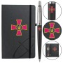 Ручка кулькова Parker JOTTER 17 Originals ARMY Black CT BP Емблема ЗСУ + блокнот Parker + подар.упаковка (15632b24_W0010u)