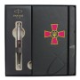 Ручка кулькова Parker JOTTER 17 Originals ARMY Black CT BP Емблема ЗСУ + блокнот Parker + подар.упаковка (15632b24_W0010u)