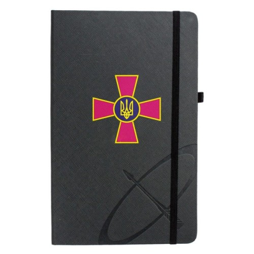 Ручка кулькова Parker JOTTER 17 Originals ARMY Black CT BP Емблема ЗСУ + блокнот Parker + подар.упаковка (15632b24_W0010u)