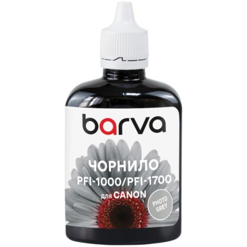 Чорнило Barva Canon PFI-1000/PFI-1700 100ml PGY, pigment (C1700-981)