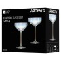 Набір келихів Ardesto Black Mars Zenith 310мл, 2шт, скло, прозорий (AR2631EL)