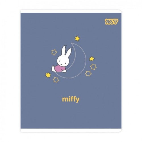 Зошит Yes Miffy Bunny А5 12 аркушів клітинка (768596)