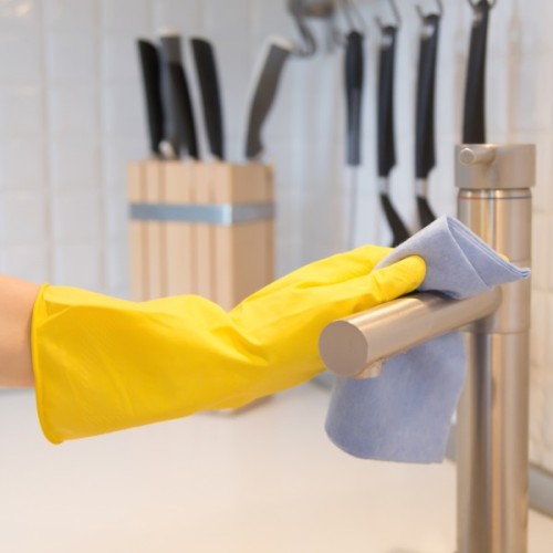 Рукавички господарські Chisto Strong Латексні 1 пара S (4820164153499)