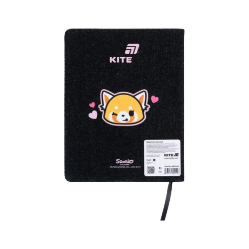 Щоденник шкільний Kite Aggretsuko, тверда обкладинка (AR26-264)