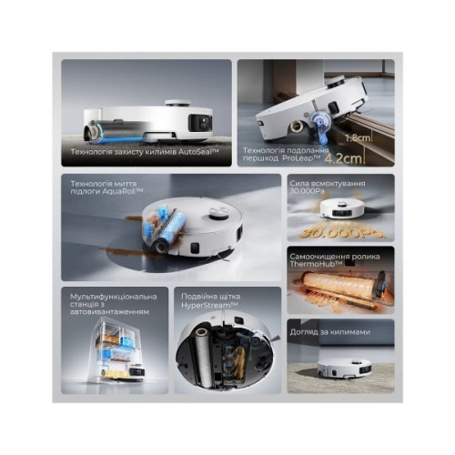 Пилосос Dreame Aqua 10 Roller Black (RLH31CE-BL)