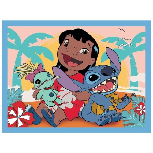 Пазл Trefl Lilo&Stitch Щасливі 2 in 1+memos (5900511935851)