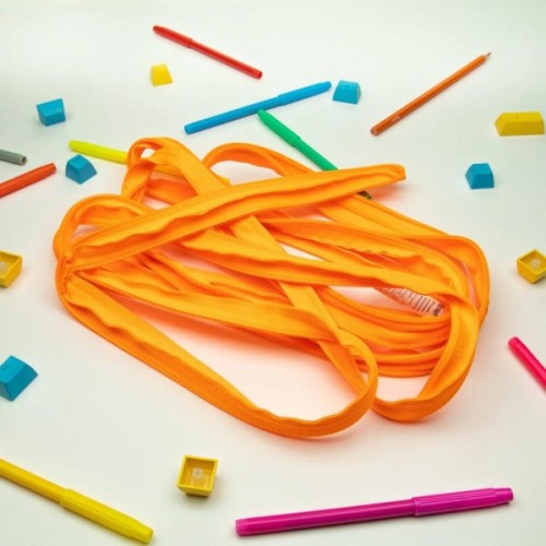 Пенал Zipit Neon Jumbo Crazy Orange (ZTJ-NN-4)