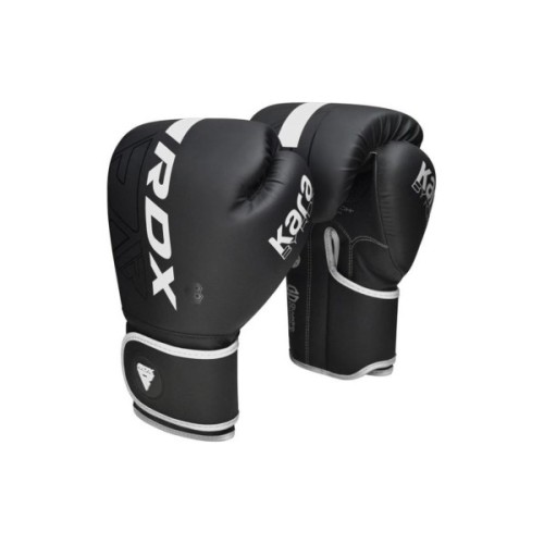 Боксерські рукавички RDX F6 Kara Matte White 14 унцій (BGR-F6MW-14OZ)