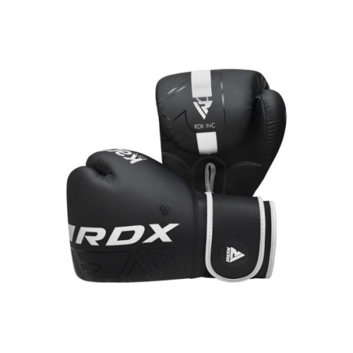 Боксерські рукавички RDX F6 Kara Matte White 14 унцій (BGR-F6MW-14OZ)