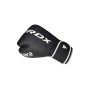 Боксерські рукавички RDX F6 Kara Matte White 14 унцій (BGR-F6MW-14OZ)
