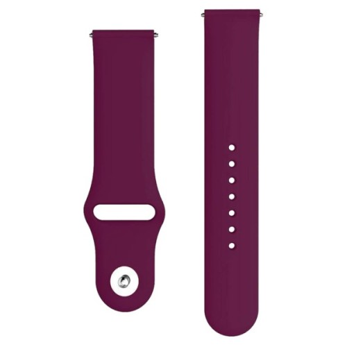 Ремінець до смарт-годинника Armorstandart Silicone Watch Strap 20mm Marsala (ARM60520)