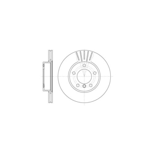 Гальмівний диск REMSA 6324.10