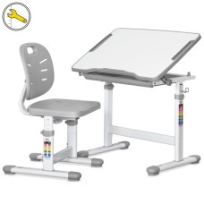Парта зі стільцем Evo-kids Ergo Grey (Evo-05 Ergo G)