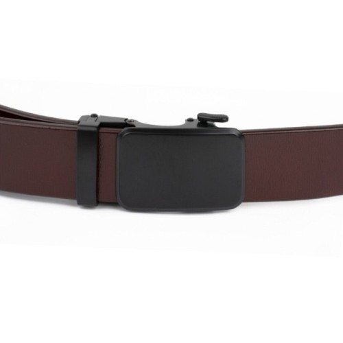 Ремінь Vintage Чоловічий з автоматичною пряжкою Коричневий (20271)