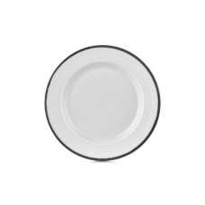 Тарілка By Bone серія "Helix Black" кругла 21 см (HL-BLA-GT-21-DZ)