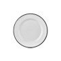 Тарілка By Bone серія "Helix Black" кругла 21 см (HL-BLA-GT-21-DZ)