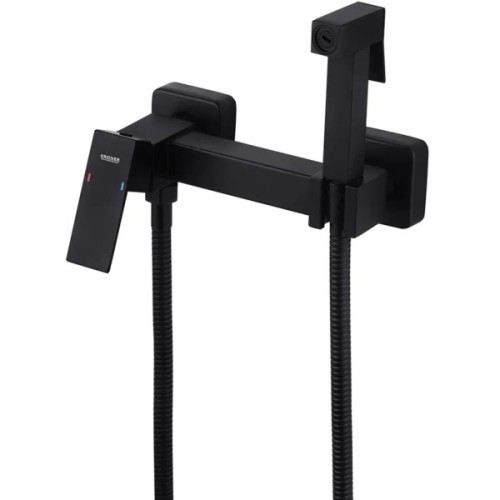 Душовий гарнітур Kroner Edelstahl Kubus-SCH082 + змішувач Edelstahl Kubus-SCH010-3 + змішувач Edelstahl Kubus-SCH052 (CVS30180)