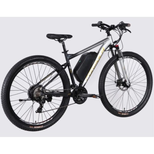 Електровелосипед Formula 29" eF-1 DD CS рама-18,5" 48B 17.5А*г 500Вт 2026 сріблясто-чорний (ELB-FR-29-252)