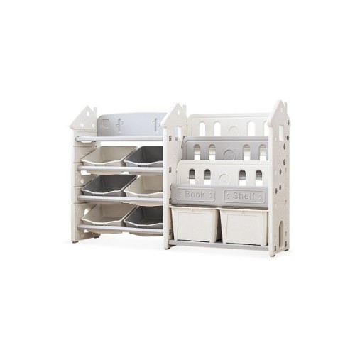Дитячий стелаж Mealux Block White (KD-E195 White)