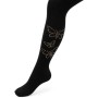 Колготки дитячі BNM з метеликами зі страз (M0C0302-1038-11G-black)