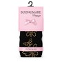 Колготки дитячі BNM з метеликами зі страз (M0C0302-1038-11G-black)