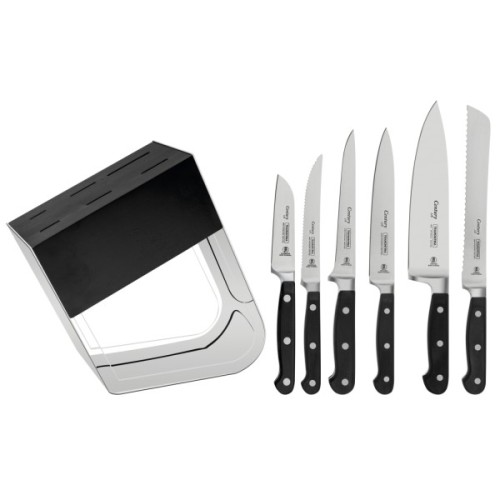 Набір ножів Tramontina Century +підставка 7 предметів (24099/016)