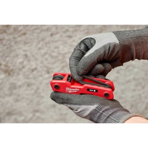 Ключ Milwaukee складний шестигранний 8 розмірів (4932480978)