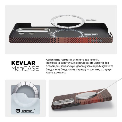 Чохол до мобільного телефона Armorstandart BlackIcon Kevlar MagCase Samsung S26 Ultra Sunset (ARM90158)