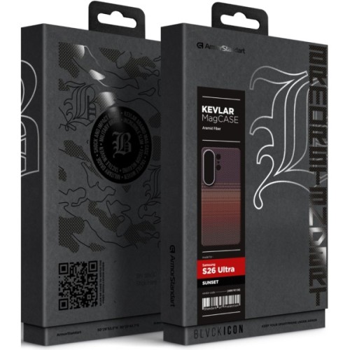 Чохол до мобільного телефона Armorstandart BlackIcon Kevlar MagCase Samsung S26 Ultra Sunset (ARM90158)