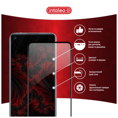 Скло захисне Intaleo Full Glue Realme 9i Black (1283126531187)