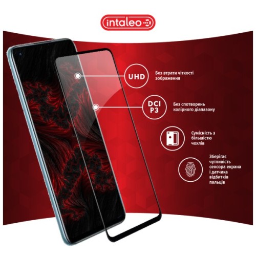 Скло захисне Intaleo Full Glue Realme 9i Black (1283126531187)