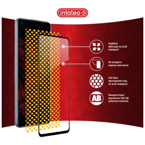 Скло захисне Intaleo Full Glue Realme 9i Black (1283126531187)