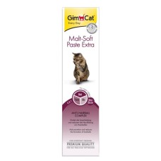 Паста для тварин GimCat Malt-Soft Extra для виведення шерсті 200 г (4002064417127/4002064417943)