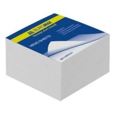 Папір для нотаток Buromax White JOBMAX 80х80х20мм., unglued (BM.2207)