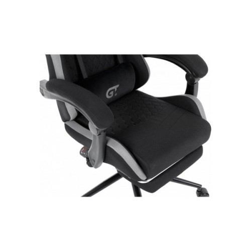 Крісло ігрове GT Racer X-2324 Black/Gray (X-2324 Fabric Black/Gray)