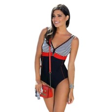 Купальник Aqua Speed Maris 335-01 синій, червоний, білий 36 (5908217672834)