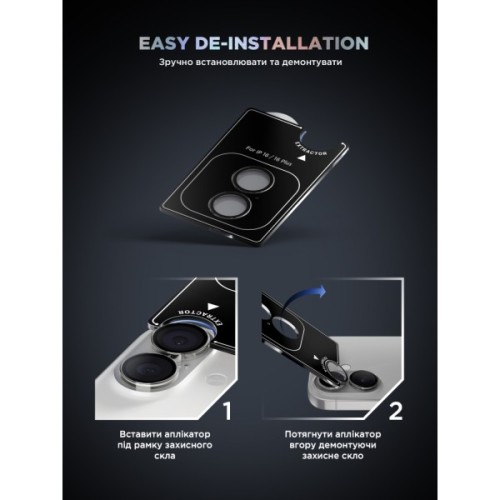 Скло захисне Armorstandart for Camera Supreme BI iPhone 16e Clear (ARM84427)