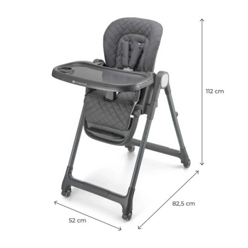 Стілець для годування Kinderkraft Tulo Grey (5902533928798)