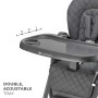 Стілець для годування Kinderkraft Tulo Grey (5902533928798)
