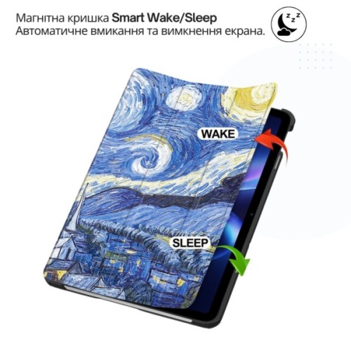 Чохол до планшета BeCover Smart Case Xiaomi Redmi Pad 2 SE 9.7" (2026) Night (715836)