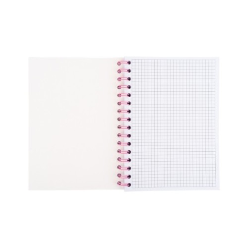 Блокнот Kite на спіралі A5 Cute 3, 80 аркушів, клітинка (K25-1911-3)