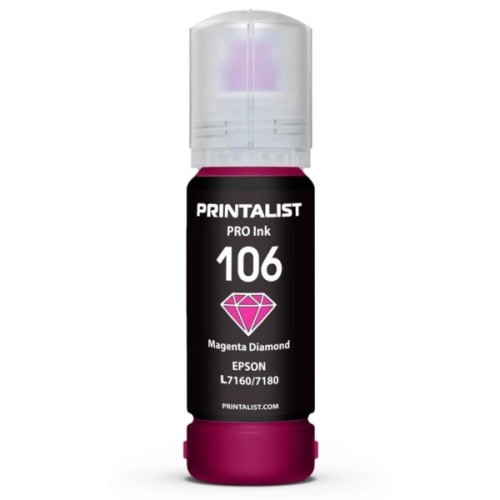 Чорнило Printalist Epson 106 L7160/7180 70г Magenta (PL106M)