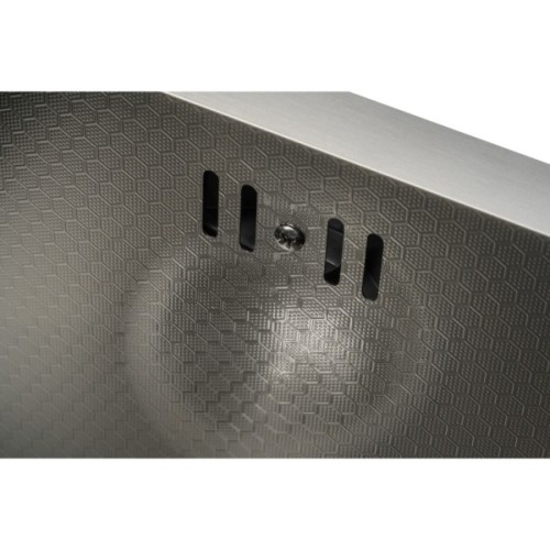 Мийка кухонна GRANADO Under top max STEEL S201 black honeycomb (GS07201BH)