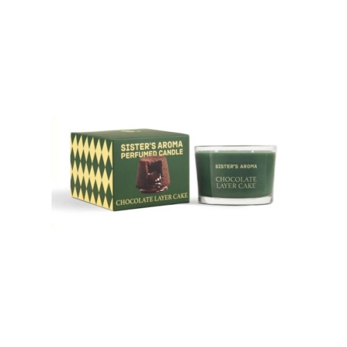 Ароматична свічка Sister's Aroma Chocolate Layer Cake 150 г (4820227786282)