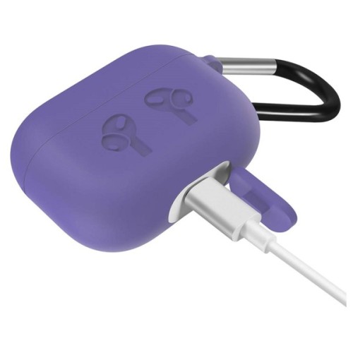 Чохол для навушників BeCover Silicon Protection для Apple AirPods Pro Light Purple (704499)