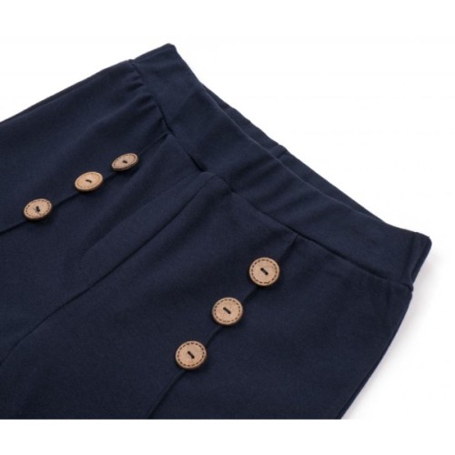 Лосини дитячі Breeze з гудзиками (14755-146G-blue)