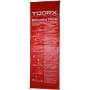 Килимок для фітнесу Toorx Padded Exercise 181х60х2,5 см з антиковзною поверхнею Blu/Rosso (MAT-GE) (931149)
