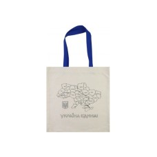 Сумка дитяча Maxi "Україна Єдина" для розмальовування, шопер (MX86514)